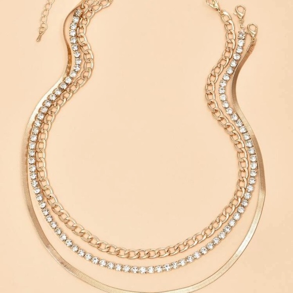 💥Sale💥4 for 20 3pc Layered Necklace - Picture 4 of 5